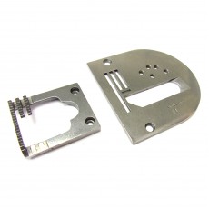 210596A-3 Needle Plate + 210516A-3 Feed Dog