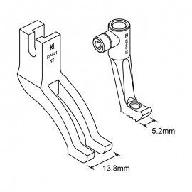 KP441-ST Narrow Presser Feet KP441-ST Narrow Presser Feet